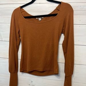 Dry Goods Burnt Orange Top